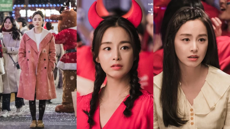 《鬼媽媽》金泰希「遇見真愛」嗆辣惡魔戰袍,竟只要3,000元有找!每集都穿雙層大衣搭配趴趴走,戲服超省事~