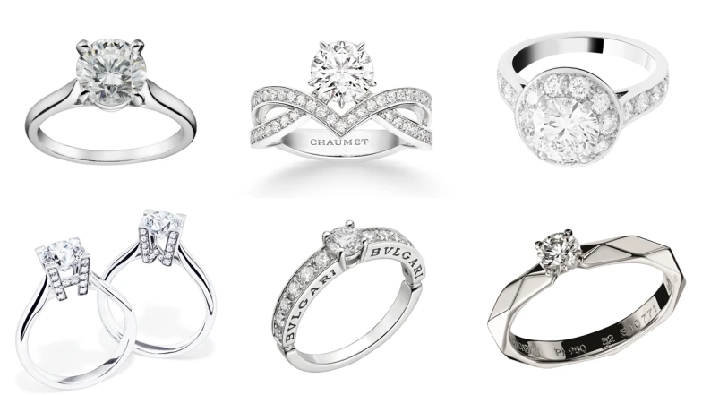 13大品牌暢銷排名Top.1鑽戒推薦：卡地亞、Tiffany、海瑞溫斯頓、VCA