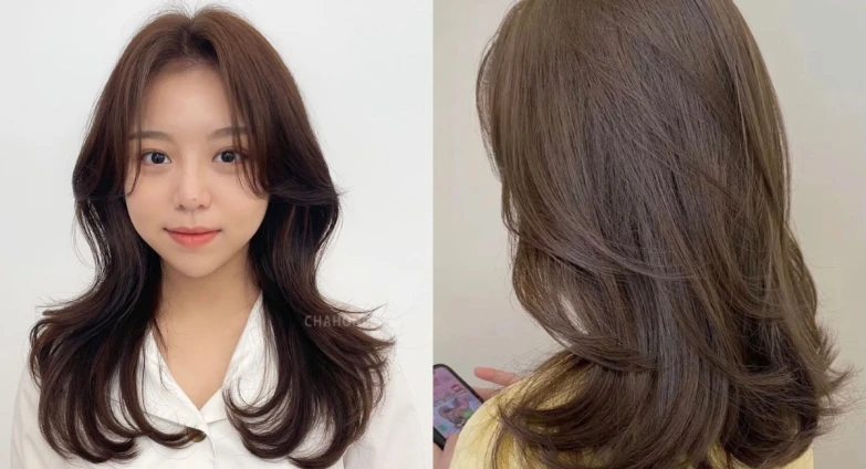 2025中長髮燙髮推薦：有腰身的魚尾燙是本季必備，髮尾外翻也好整理
