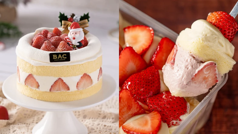 BAC「3款必吃草莓季甜點」來了！這款蛋糕只賣2週，鬆軟綿密戚風蛋糕塞滿草莓超銷魂