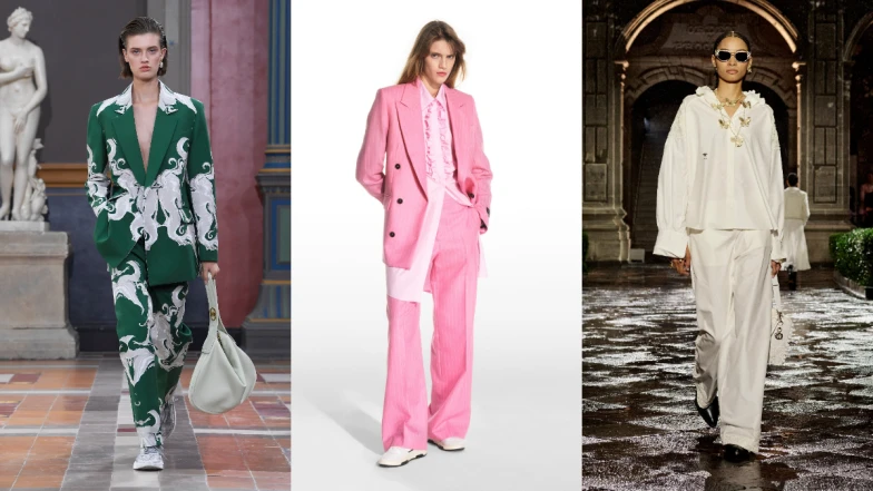 冬日寬鬆風格盤點，單一色系、正裝造型...打造個性風格