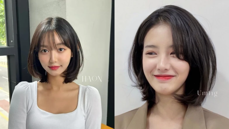 2024中短髮造型推薦：鮑伯頭層次版的Wind Cut，輕盈飄逸就像自帶風扇