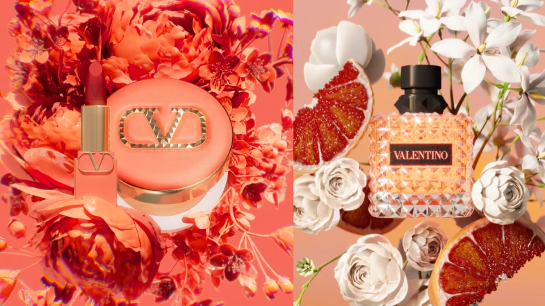 精品界的色彩高手！VALENTINO繼PINK PP後獻出全新「日暮珊瑚橘」再次掀起一波討論的色彩狂潮！把羅馬日落收進VALENTINO BEAUTY「2024新年限定繁花珊瑚限量版」，還沒跟上快跟著小編一起看今年流行什麼！