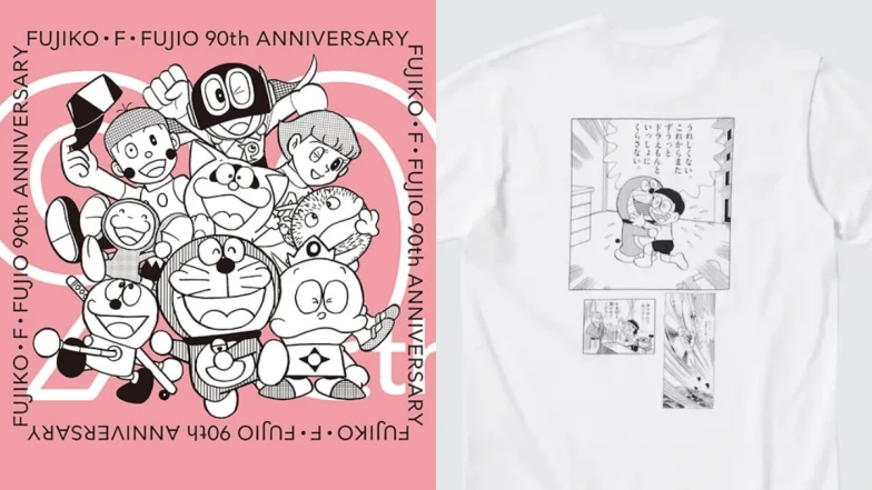 UNIQLO藤子・F・不二雄90週年聯名曝光，哆啦A夢原創稿加入，4款設計台灣確定會賣