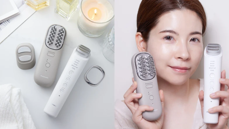 遊日必買！Panasonic超人氣「離子導入美容儀EX」進階版，最強12倍滲透力、保養極大化更輕鬆~搭配「EMS梳型美容儀」訓練頭部肌肉、整臉輪廓線跟著UP UP！