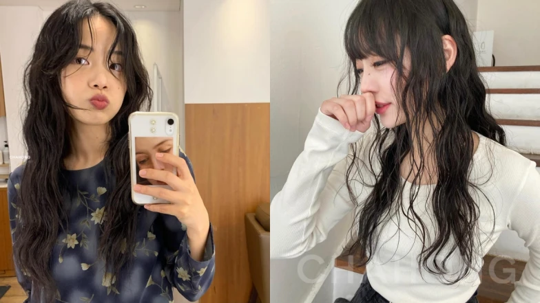 2024燙髮造型推薦：嬉皮捲輕盈版 Vibe Perm，層次搭配流暢線條的氛圍感捲髮