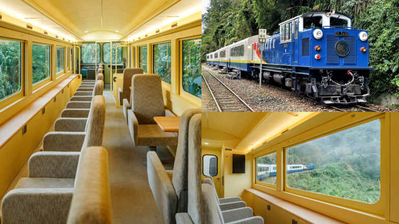 阿里山林鐵「栩悅號」5/24啟航！10大特色搶先看、360度旋轉飽覽自然之美