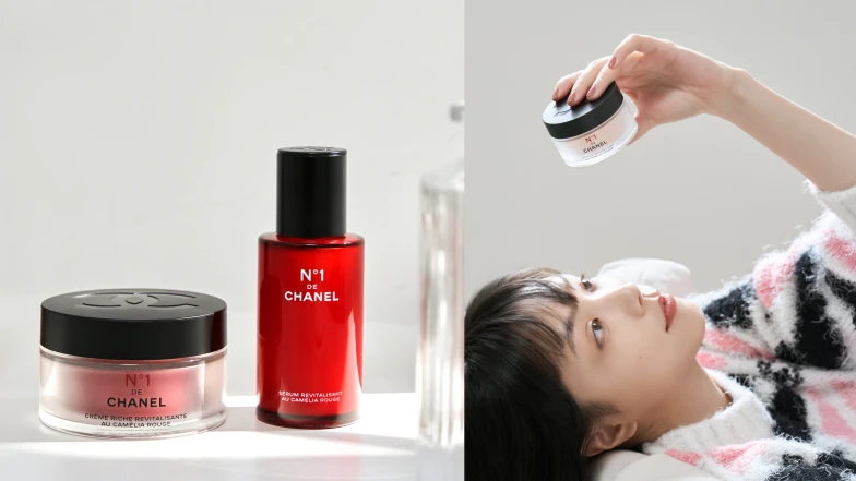 Bonjour當一天巴黎女人，邂逅法式之美！香奈兒1號紅色山茶花系列讓保養毫不費力，重現水嫩細緻零毛孔肌膚！