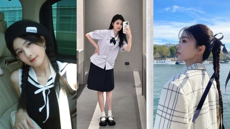 《以愛為營》白鹿私下5髮型盤點！從捲髮到編髮通通有，鄰家感長髮範本就是她