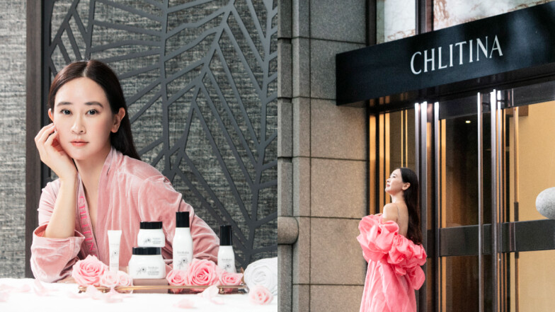 Follow時尚寵兒李晶晶養出高訂肌，法式揉推秘技灌注整株Rose精粹，量身訂製花瓣般晶嫩美肌！