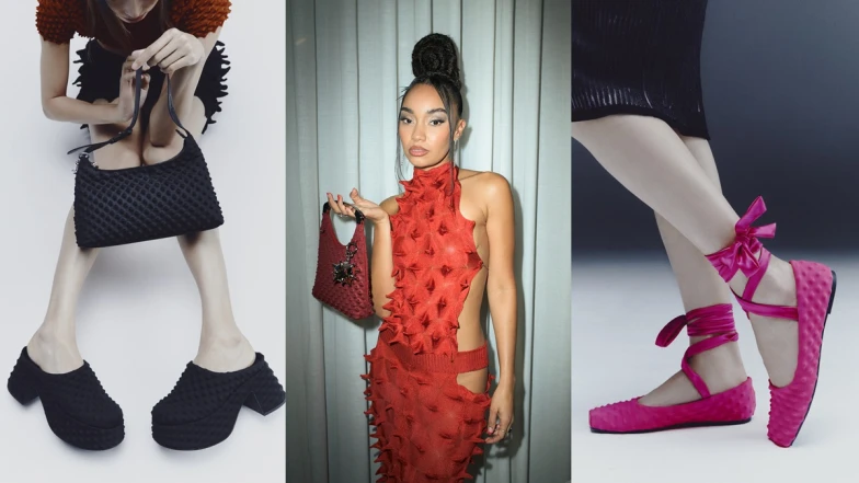 Charles &amp; Keith最新聯名讓編輯超心動！攜手尖刺裝設計師Chet Lo推出酷辣芭蕾舞鞋