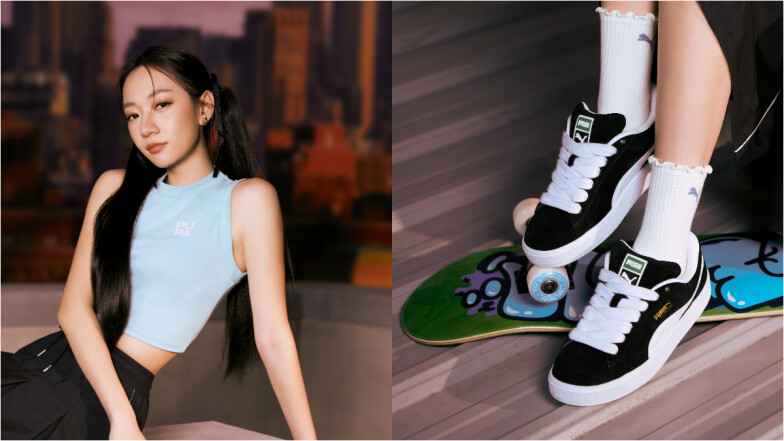 加大大大版 PUMA SUEDE “XL” 比經典版還夠看! 讓JULIA、黃宣都認證的浮誇系潮流天花板，XL大跨出界