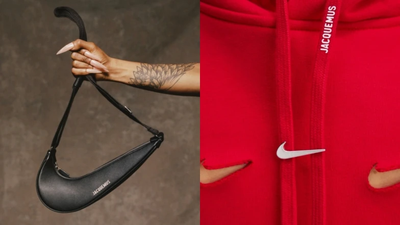 JACQUEMUS、Nike最新聯名「勾勾包」上線，60萬人開搶癱瘓網路