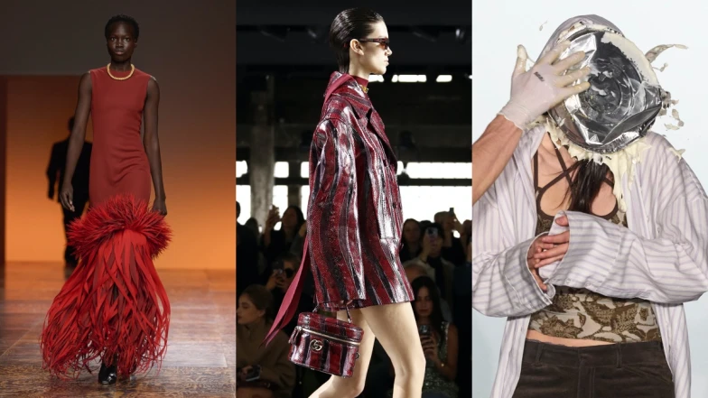 【2024秋冬米蘭時裝週】7品牌亮點!Prada蝴蝶結洋裝打頭陣、Avavav滿天垃圾砸模特最髒秀場