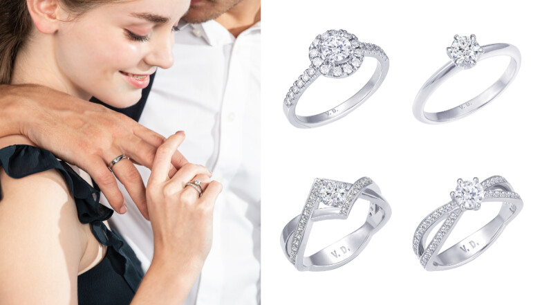 Vivienne Diamant (VD) 婚戒怎麼選？經典鑽戒+情人對戒 Top.5 推薦及售價參考
