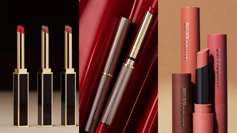 越細越時髦！2024細管唇膏當道：Tom Ford、雅詩蘭黛、媚比琳…輕鬆放進小廢包