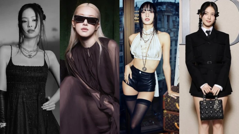 【2024秋冬巴黎時裝週】Blackpink Jisoo、 Rosé、Jennie、Lisa 巴黎集合，時裝週頭排韓星造型總盤點