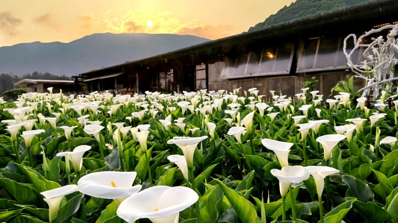 2024陽明山海芋季起跑！白色花海綻放超療癒，7大必拍地景、大眾交通資訊懶人包