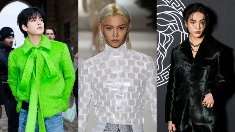 Stray Kids時裝週造型盤點!Felix仙氣走秀LV,鉉辰馬毛黑西裝暗黑魅力