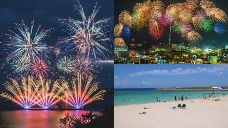 日本最早煙火祭典登場！「琉球海炎祭」萬發花火照耀夜晚，沖繩一日遊攻略快收藏