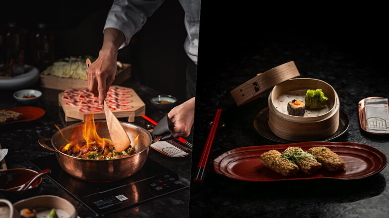 在名建築裡吃午餐！頂級粵式鍋物「明粵」推出午市套餐：「鮑魚雞煲、牛仔骨煲」一鍋兩吃搭配精緻港點