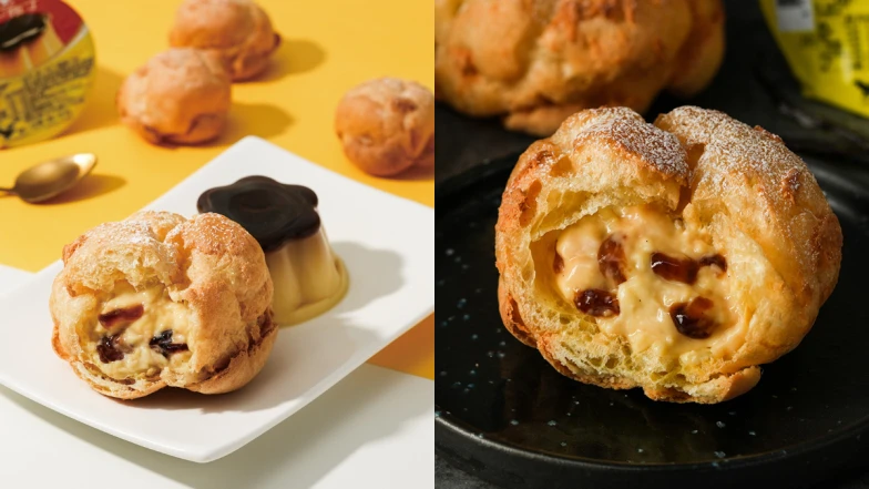 歐伊系聯名!beard papa’s和統一推「布丁泡芙」,4種派皮外酥內軟