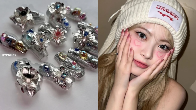 韓星LE SSERAFIM、SEVENTEEN御用美甲師HYPNOZY，獨特創意前衛造型絕不重複、必須認識！