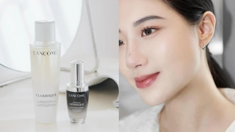 自帶光芒的養膚美學！保養蜜糖蘭蔻小黑瓶x超級極光水，養出素顏好肌底！