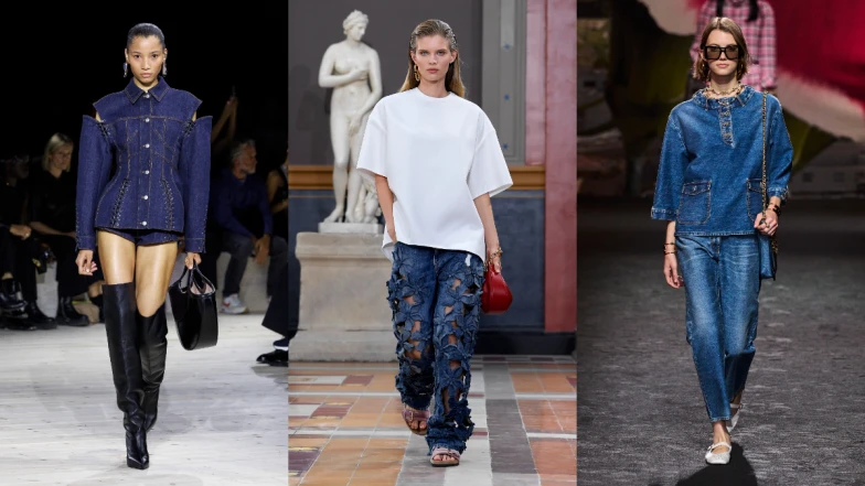 從伸展台看趨勢！2024春夏丹寧秀上造型盤點，選出適合你的夏日風格