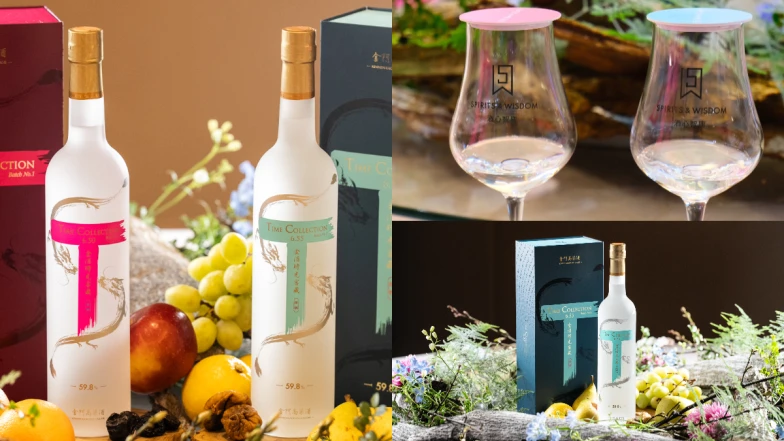 烈酒愛好者必收！金門酒廠打造「金酒時光窖藏原酒」，2款濃醇酒款限定開賣
