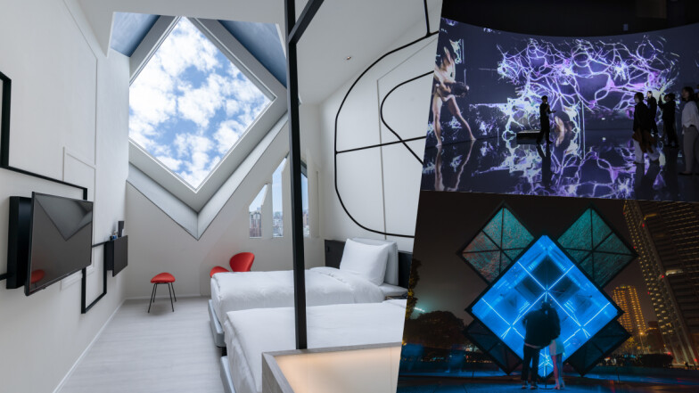 台中大毅老爺行旅 X 2024臺灣國際光影藝術節,透過多種感官體驗、夢幻光影探索城市之美