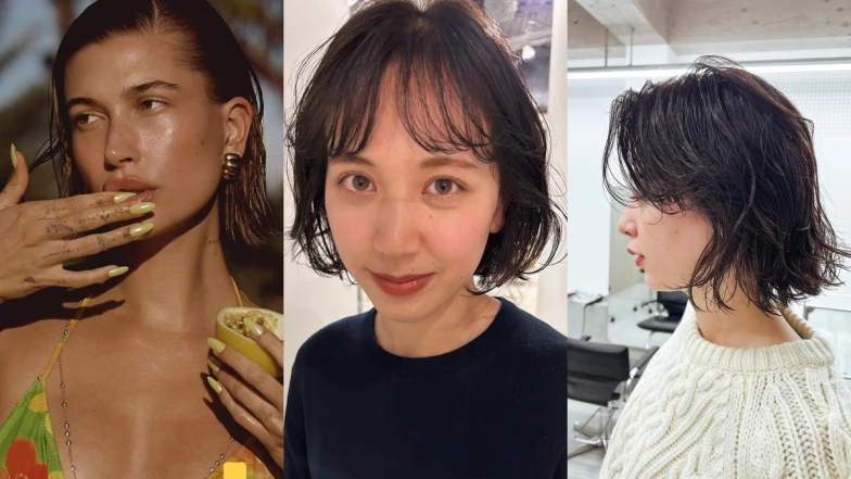 2024夏季短髮造型推薦：Hydro Bob 水感鮑伯，完美融合經典和前衛