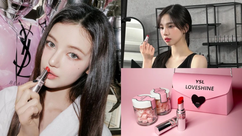 粉絲秒搜同款！DANIELLE、KARINA、SANA這季御用唇色～就是YSL粉銀管！ 讓愛豆狂包色，氛圍顯色一抹襯白，精品系包裝全部都帶優秀！必須直接掏卡入手！