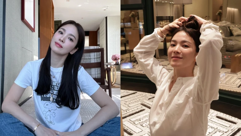 宋慧喬親曝3大保養重點：原來也愛早C晚A、睡前敷面膜、最近愛用洗臉機