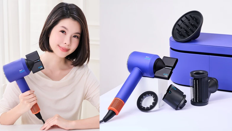 全新Dyson智慧型吹風機來了！恆溫保護頭皮、自動待機、配件智能辨識， 新一代 Dyson Supersonic Nural™ 吹風機讓妳吹髮體驗再升級！連小朋友用也安心！