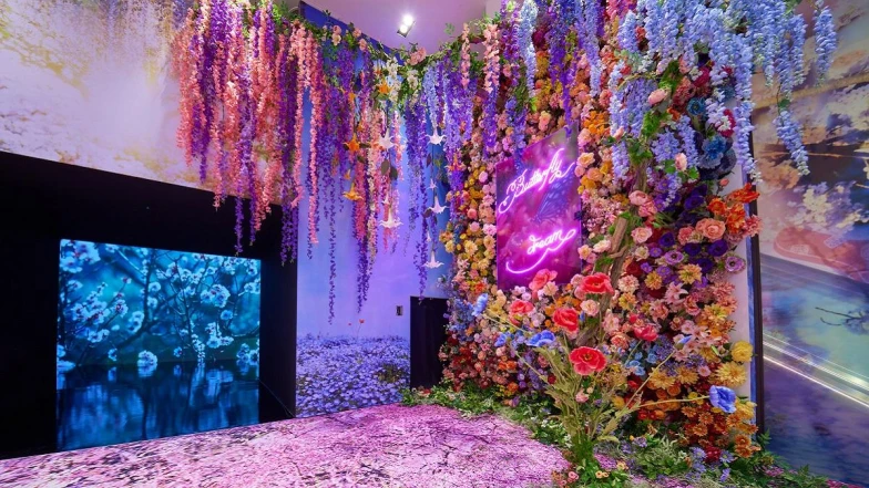 不是美術館更勝美術館 新光三越將蜷川實花《瞬間的永恆》引進Diamond Towers展出，just for Taiwan！「蜷川實花《瞬間的永恆》沉浸式光影藝術展全台首度展出！