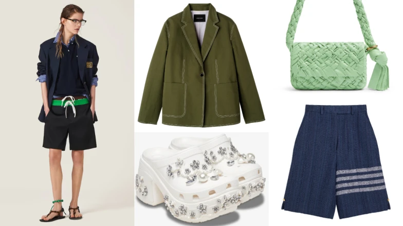 2024 春夏中性造型筆記，漁夫帽、短版上衣、厚底涼鞋...穿出時髦率性