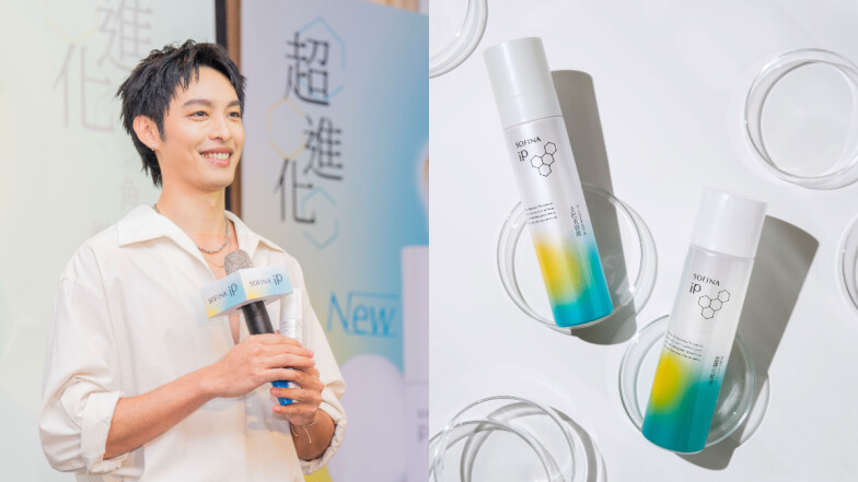 橫掃日本美粧大賞134冠王 SOFINA iP 超進化登場 曹佑寧大秀裸肌 揭密角質完美型