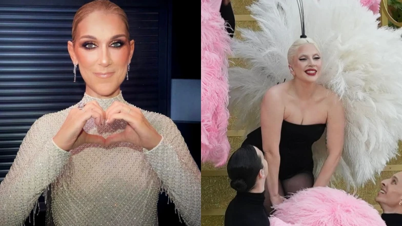 2024巴黎奧運｜席琳狄翁不只把你唱哭、更是美呆了！Lady Gaga羽毛高訂服造型驚艷開場