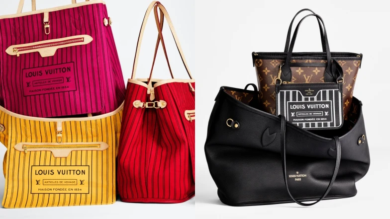 【包你入坑5原因】熱賣17年LV Neverfull強勢新款亮相,雙面撞色包身+兩種包型變化更實用了