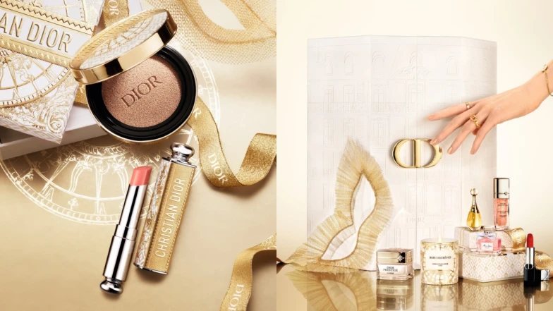 迪奧2024聖誕彩妝「金燦凡爾賽」華麗登場！每年必鎖定聖誕倒數月曆，連Jisoo都愛不釋手