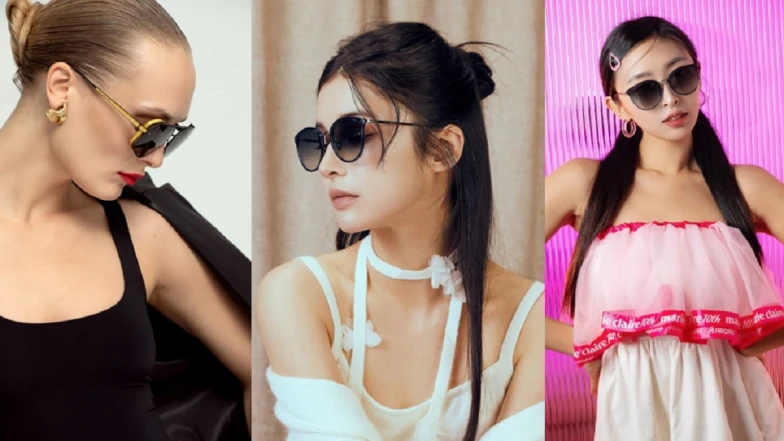 英倫時尚眼鏡LINDA FARROW，粉紅十月推出全新限量款墨鏡，打破色彩性別框架界線，將擁抱湛藍美好品味化為公益動力，追求品味時髦同時助力乳癌防治！