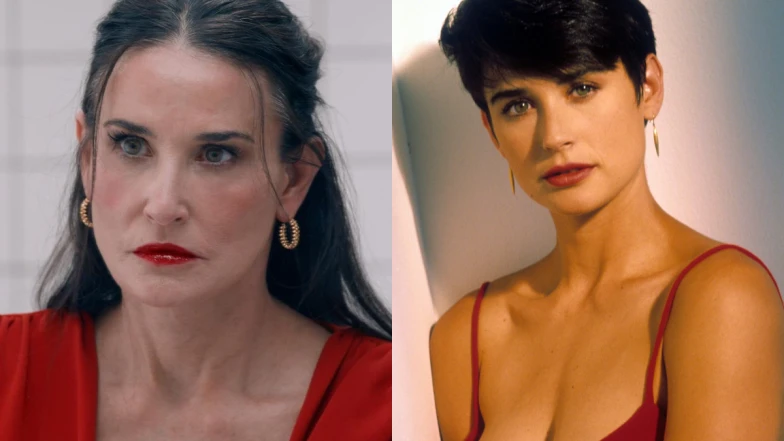 回顧黛咪摩爾90年代風靡全球的女神造型,女孩們學她剪短髮、更學她的品味