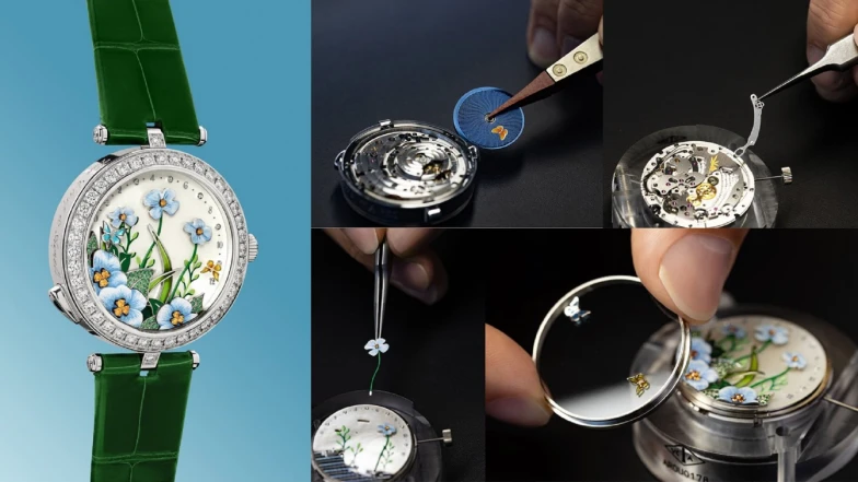 Van Cleef & Arpels梵克雅寶絕美話題腕錶新作,將自然意境以微縮藝術瑰寶封存的Lady Arpels Brise d’Été腕錶,盡顯世家不凡出色美學及工藝造詣!