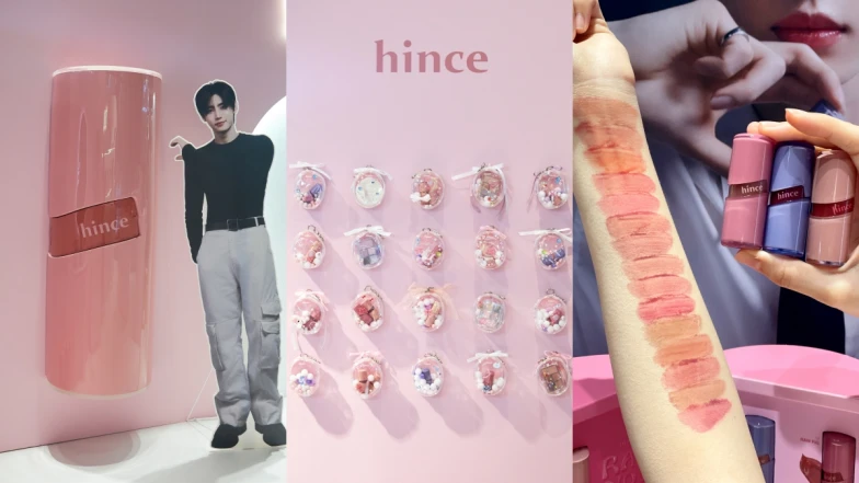 hince限定色唇釉台灣買的到!快閃店首度進駐信義區,打造宛如首爾漢南洞的粉嫩空間