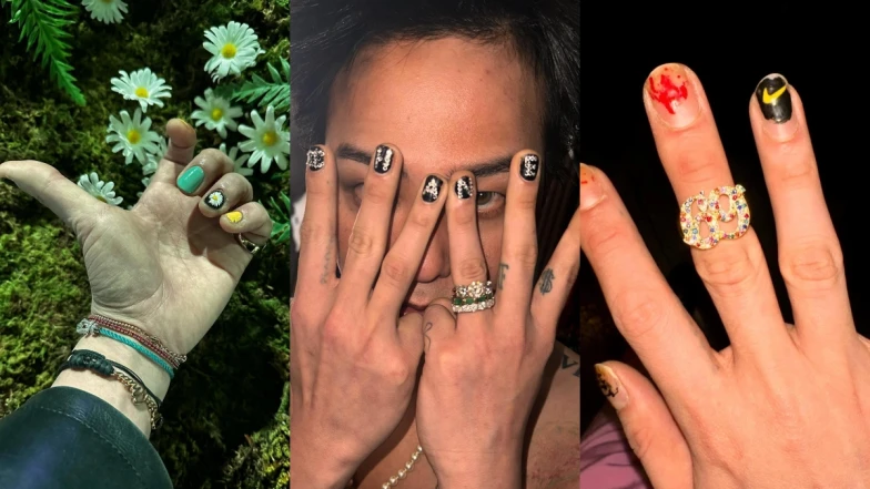 G-Dragon回歸連美甲都吸睛！GD的5款美甲造型，從個性塗鴉到鑽飾通通有