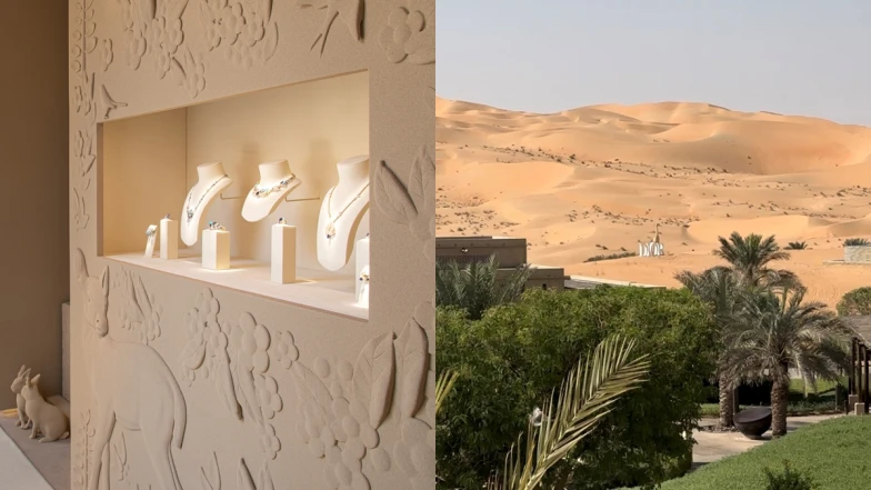 在沙漠參加珠寶發表？Diorama &amp; Diorigami系列高級珠寶新作直擊