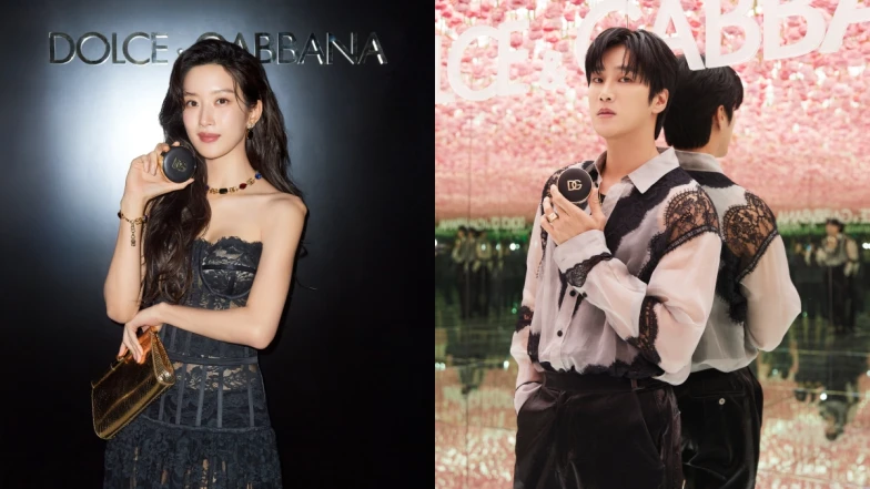 首爾直擊 Dolce&amp;Gabbana Beauty玫瑰水光氣墊發佈會！文佳煐、安普賢、金永大、IVE都出席⋯