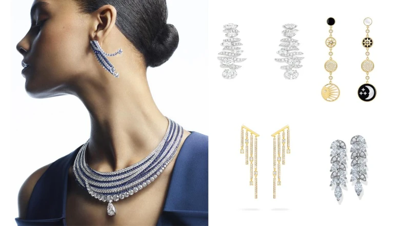 派對必備！Dior、Chaumet、Tiffany &amp; Co....垂墜式吊燈耳環盤點10款