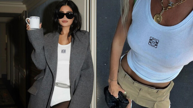 低調老錢等一下,Kylie Jenner也在穿的LOEWE logo背心6折太欠收!經典款現在入手最划算